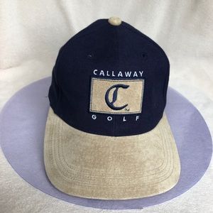 Men’s Callaway Golf Suede Brimmed Adjustable Hat